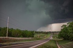 April 19 2023 rain wrapped tornado Cole Oklahoma