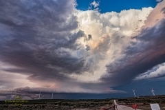 April 25 2023 Sweetwater Texas supercell severe thunderstorm