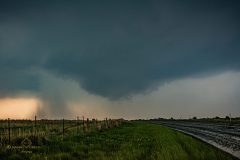 Intense tracking of tornado-warned supercells from Archer City to West, Texas, on April 28, 2026. This severe weather event produced a confirmed tornado that rapidly became completely rain-wrapped, creating a highly dangerous and dramatic atmospheric structure across the Texas landscape. Extreme weather photography and storm chasing by Mauro Greco.