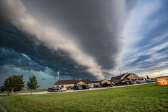 Beautiful tornado-warned supercell structure near Frankfort, Kansas - June 13, 2026