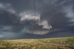 Beautiful tornado-warned supercell structure from Kimball, Nebraska to Cope, Colorado - June 22, 2026
