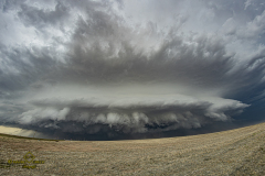 Beautiful tornado-warned supercell structure from Kimball, Nebraska to Cope, Colorado - June 22, 2026