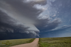 Beautiful tornado-warned supercell structure from Kimball, Nebraska to Cope, Colorado - June 22, 2026