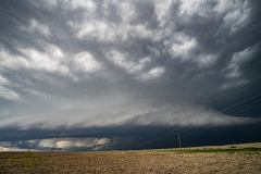 Beautiful tornado-warned supercell structure from Kimball, Nebraska to Cope, Colorado - June 22, 2026