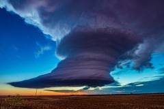 May 16 2021 Timelapse LP Supercell near Cofferville Texas