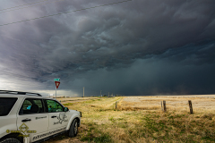 Severe thunderstorms and intense wind gusts from Pritchett, Colorado to Dalhart, Texas - May 21, 2026
