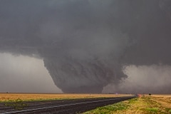 May 23 2022 close range Amazing Wedge Tornado Morton Texas