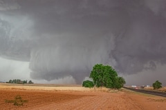 May 23 2022 close range Amazing Wedge Tornado Morton Texas