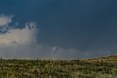 Pre-tornadic supercell structure and brief tornado south of Holyoke, Colorado - May 30, 2026