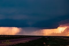 Tornado Rain wrapped May 29 2021 north west of Campo Colorado